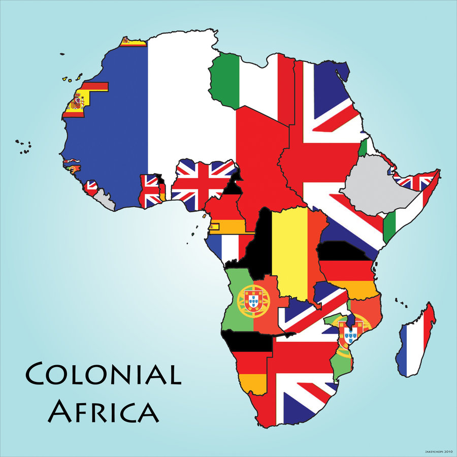 Africa Colonialism Map