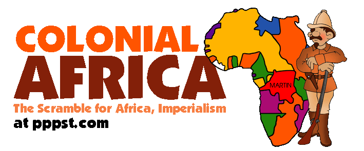 Africa Colonialism Map