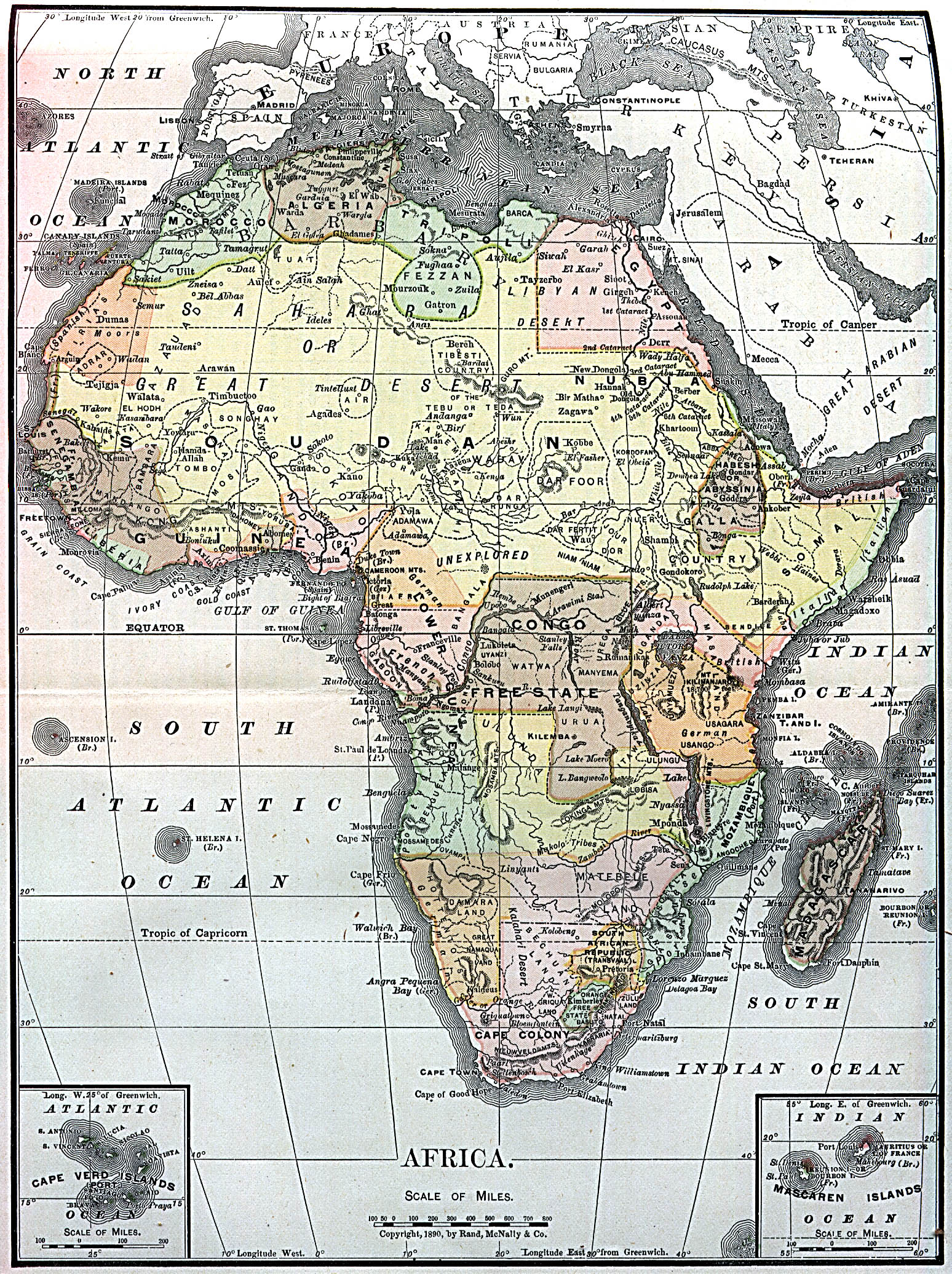 Africa Colonialism Map