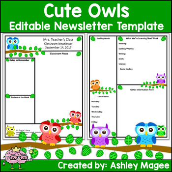 Autumn Newsletter Templates Free