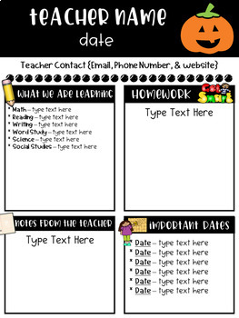 Back To School Newsletter Templates Free