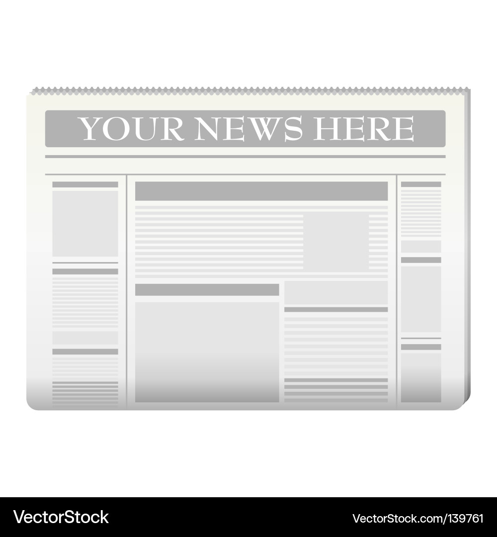 Blank Newspaper Article Template