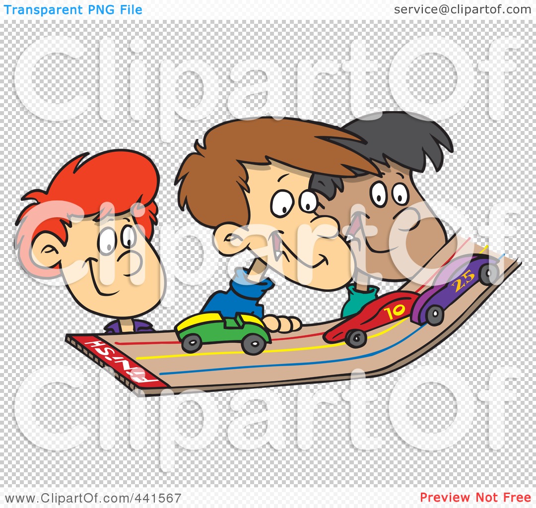 Children Playing Cartoon Clip Art