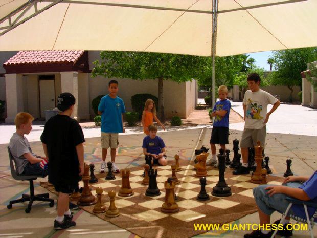 Children Playing Games Outside