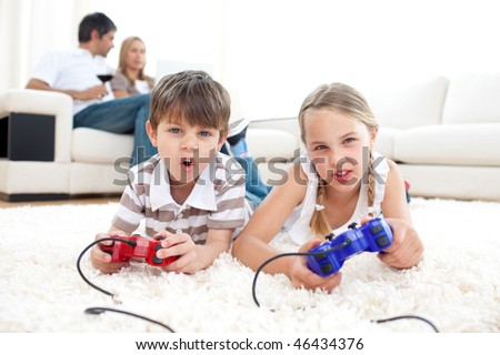 Children Playing Games Together