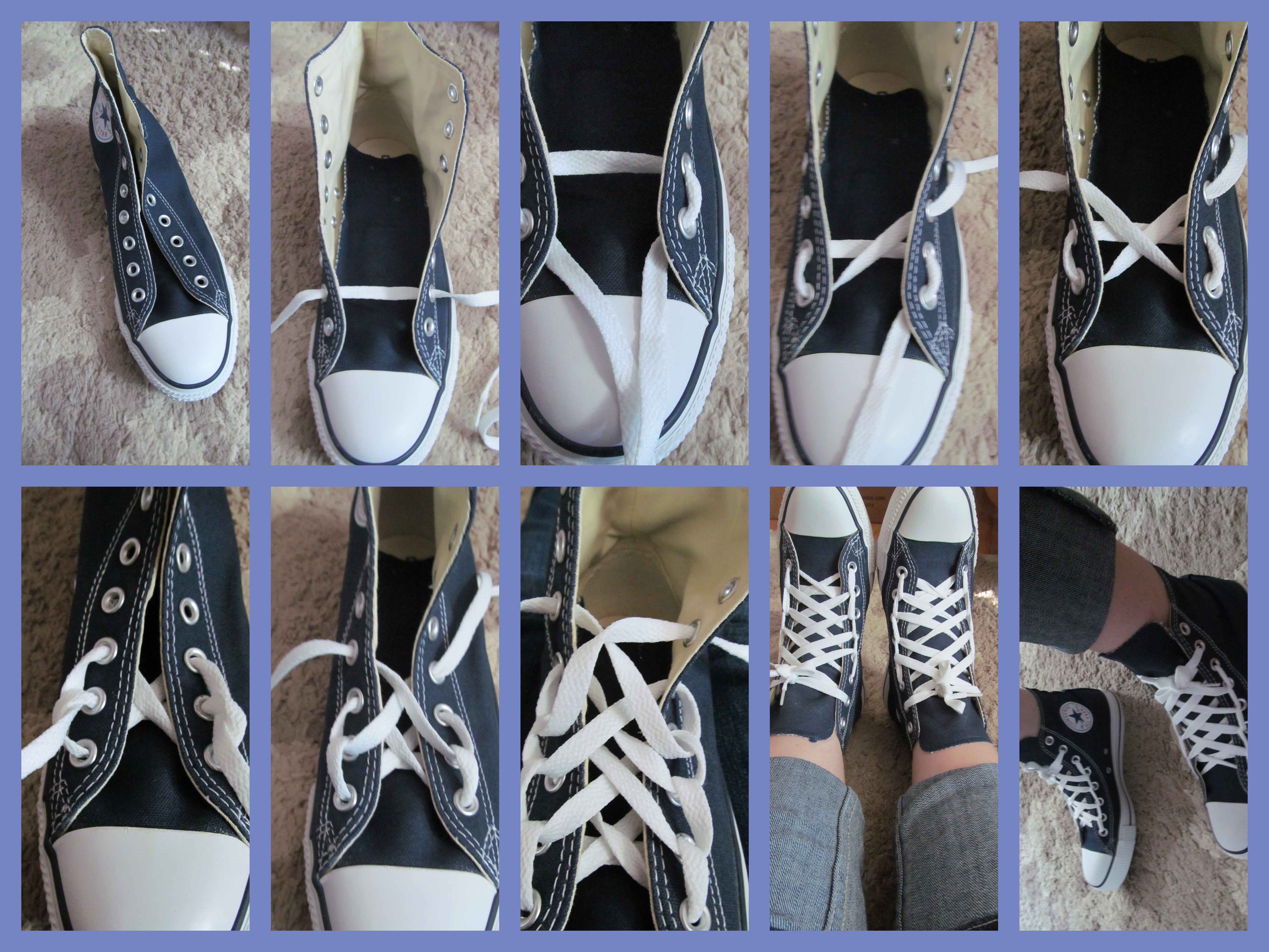 Cool Shoelace Patterns For Converse