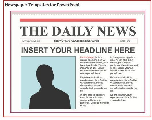 Editable Newspaper Templates Free