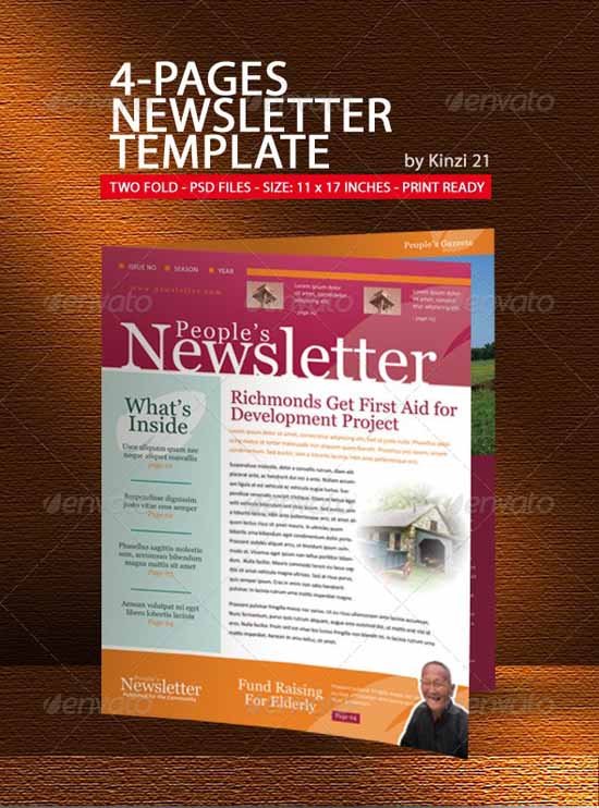 Email Newsletter Format