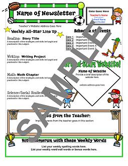 Free Classroom Newsletter Templates For Microsoft Word
