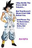 Funny Goku Quotes