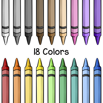 Gray Crayon Clipart