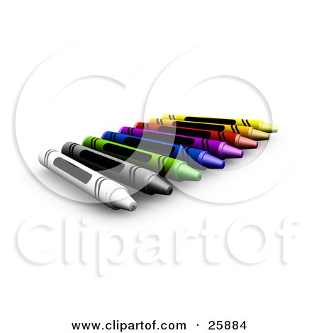 Gray Crayon Clipart