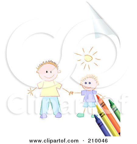 Gray Crayon Clipart