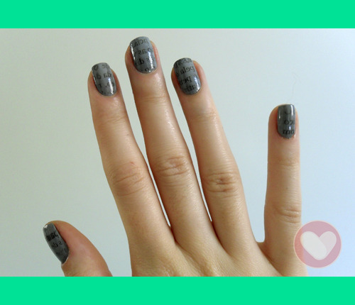 How To Do Newspaper Nails Without Newspaper