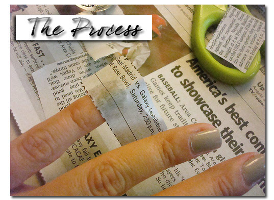 How To Do Newspaper Nails Yahoo