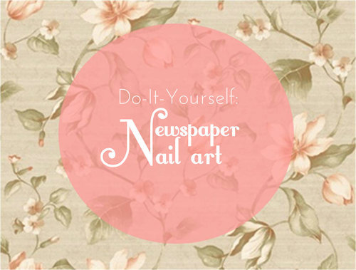 How To Make Newspaper Nails In 6 Steps