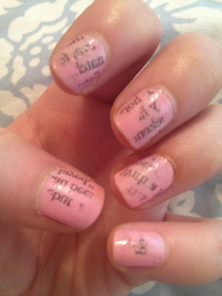 How To Make Newspaper Nails Without Newspaper