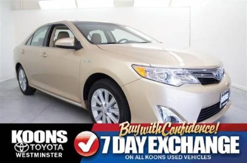 Hybrid Toyota Camry For Sale