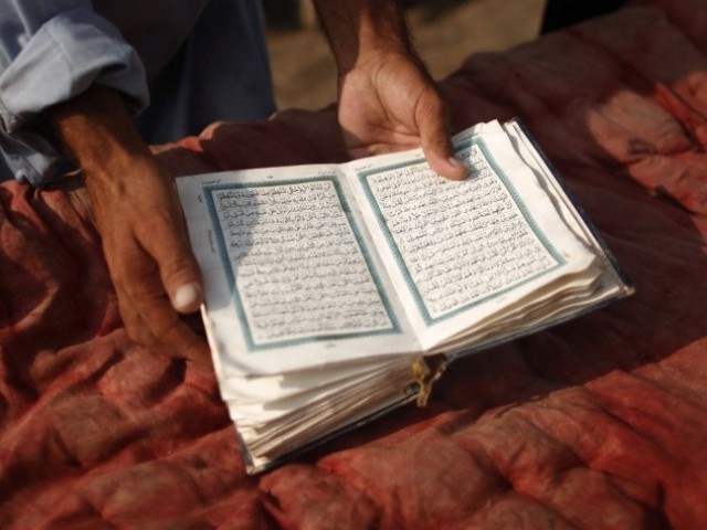 Little Children Reading Quran