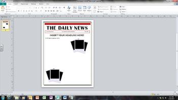 Microsoft Word Newspaper Template Free Download