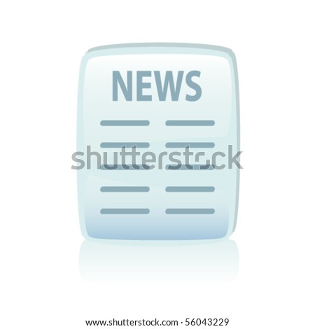 News Icon Vector