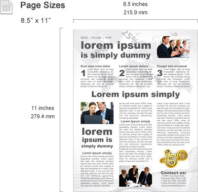 Newsletter Layout Template