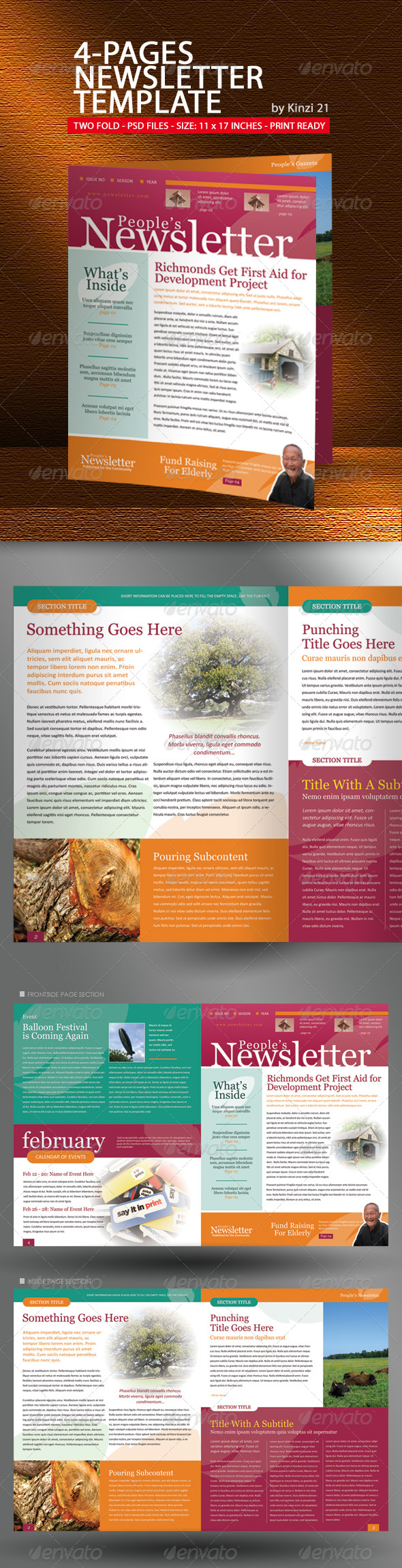 Newsletter Sample Templates