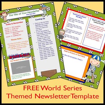 Newsletter Templates For Word 2003