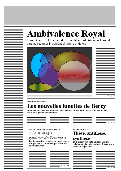 Newspaper Article Layout Template For Word