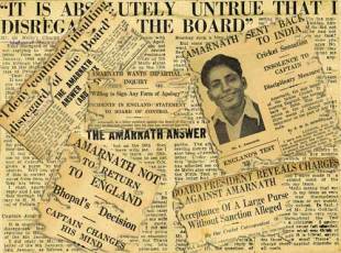 Newspaper Headlines Collage