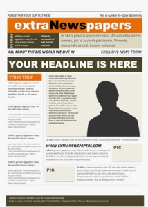 Newspaper Template For Microsoft Word 2007