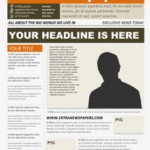 Newspaper Template For Word
