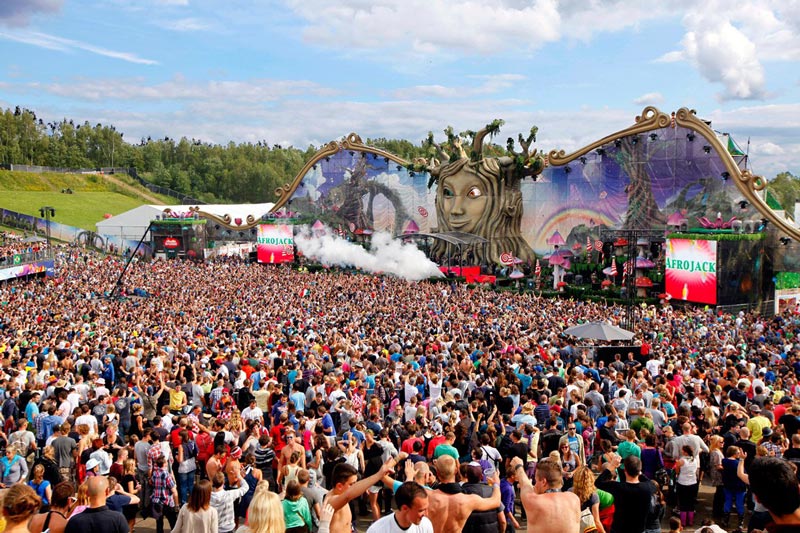 Tomorrowland 2012 Stage Design